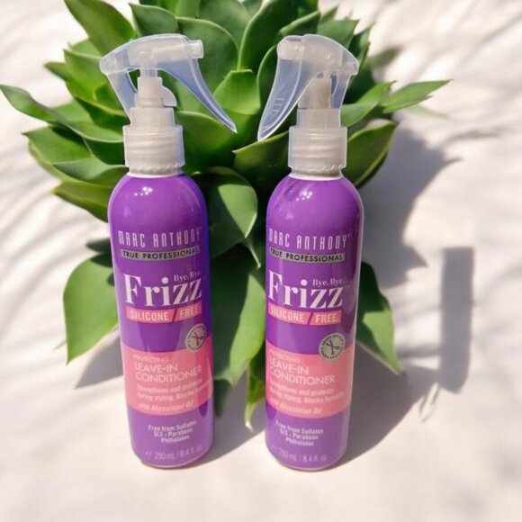 2 Marc Anthony Bye Bye Frizz  Leave-In Conditioner Strenghten & Protects 8.4 oz - Picture 1 of 9